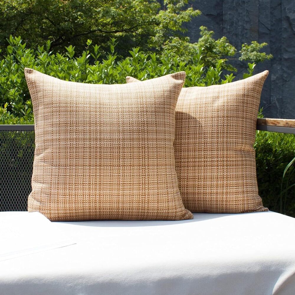 8380 Kevin Textile Throw Pillow Cover Outdoor Waterproof Decorative Square